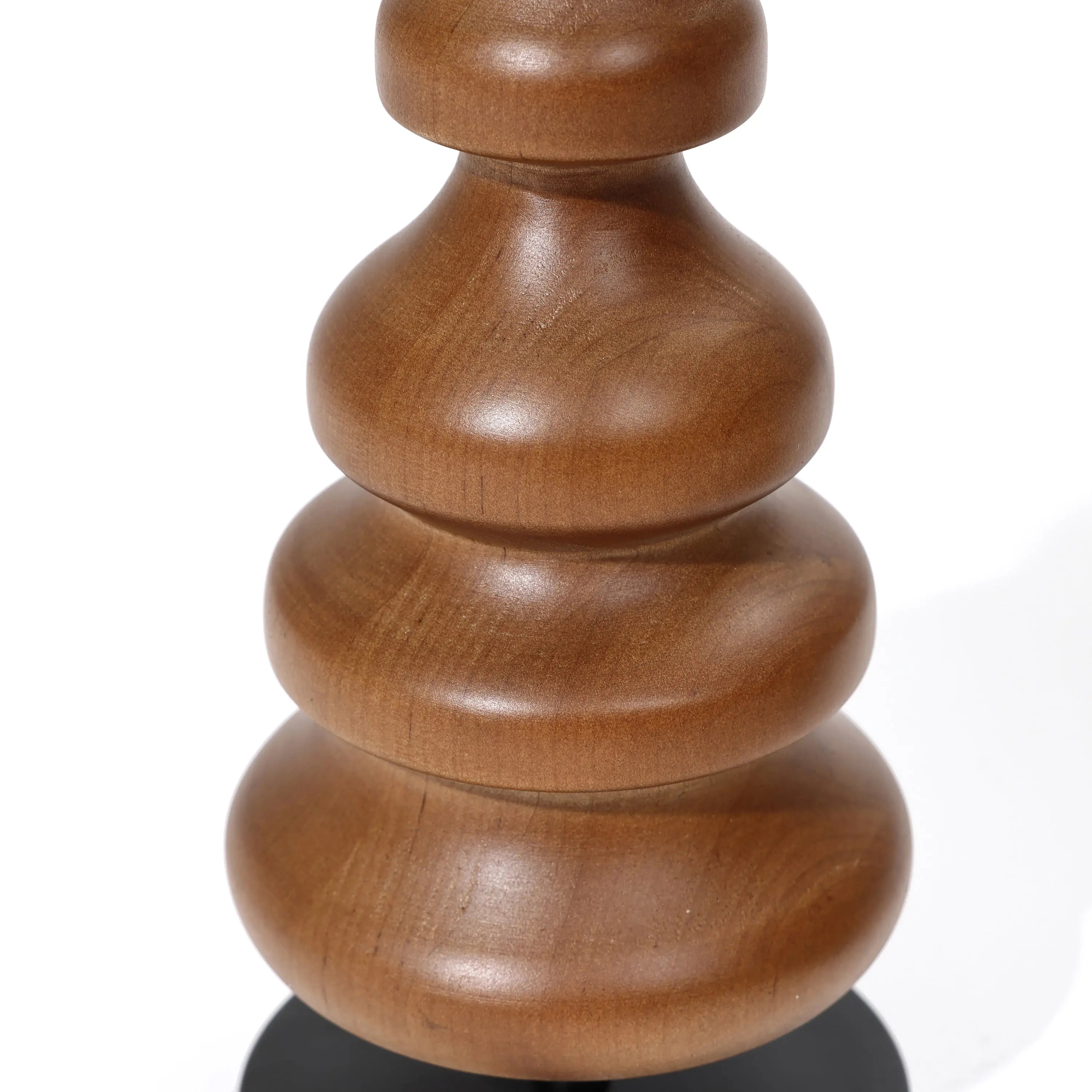Wood Candle Holder Set of 2 - Image 7