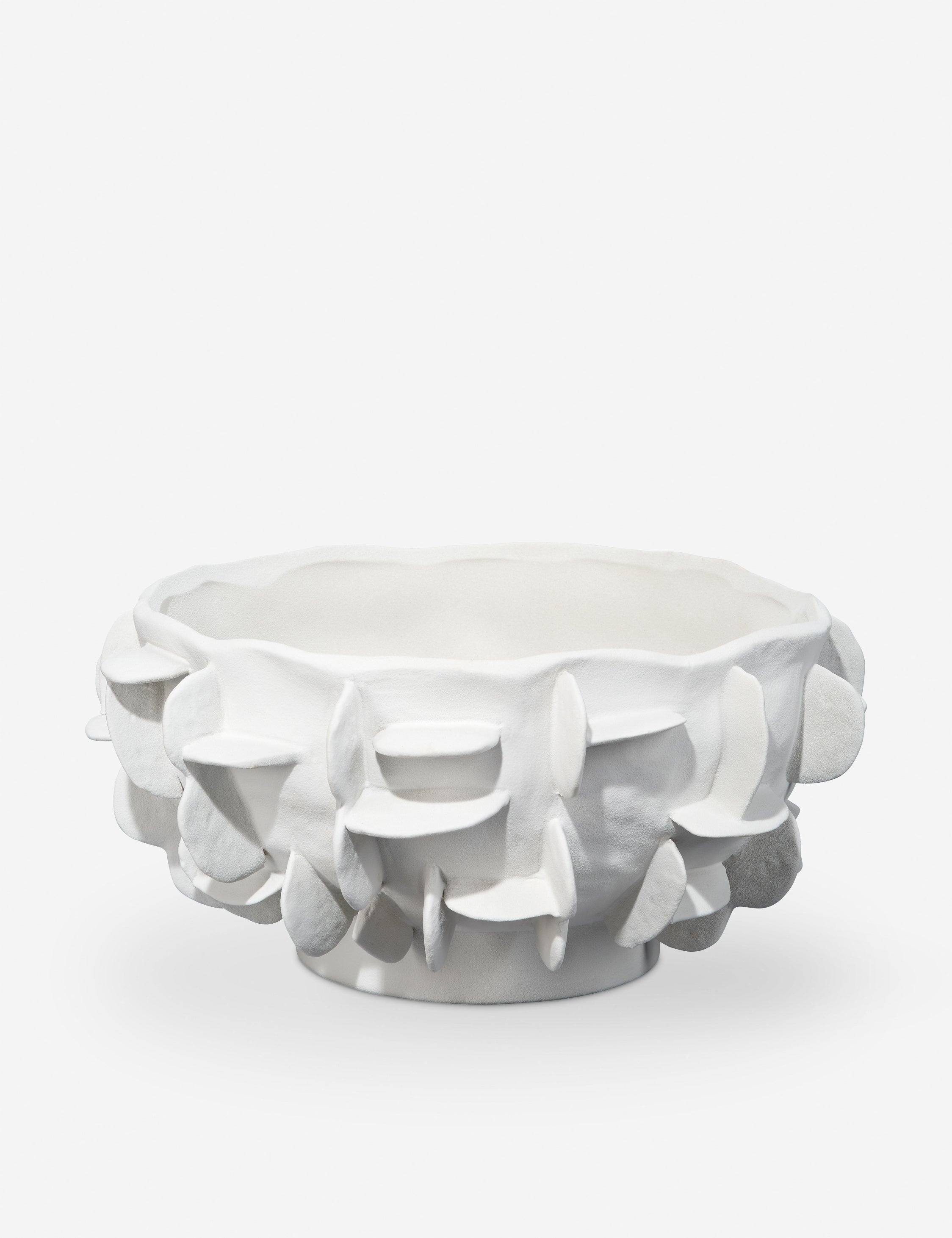 Sculptural Decorative Natural Bowl - Blue - Image 2