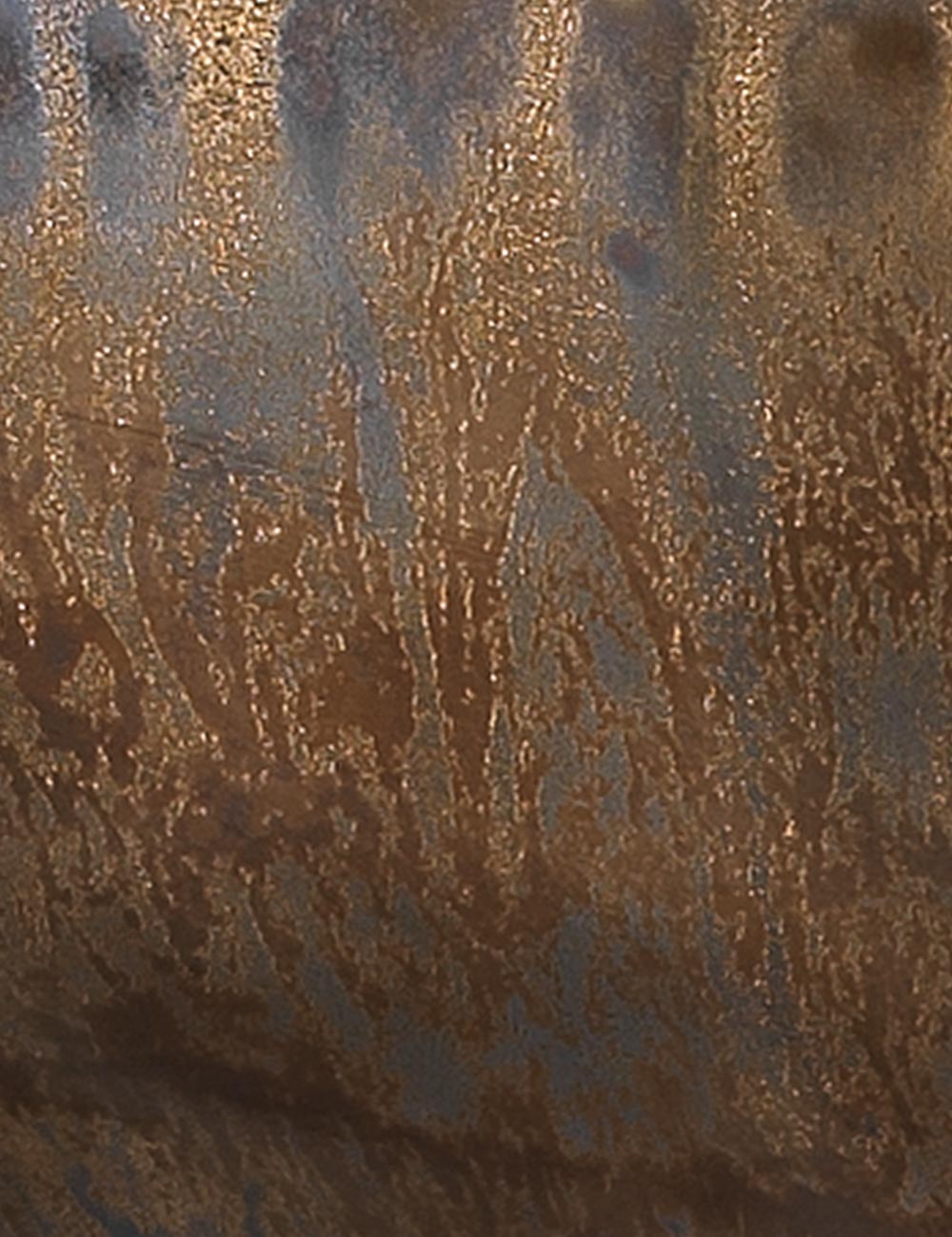 Floral Sculptural Organic Bowl - Brown - Image 3