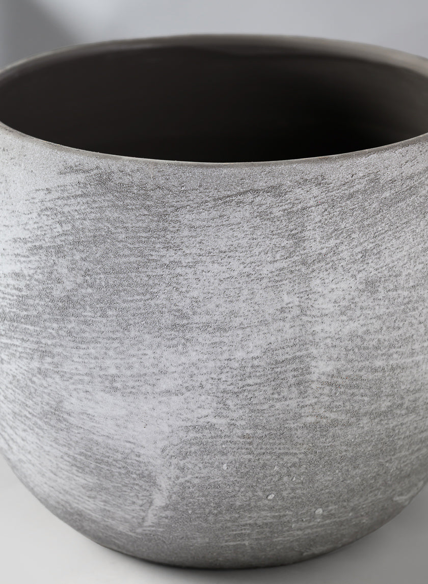 Venetian Grey Ceramic Pot - Image 6