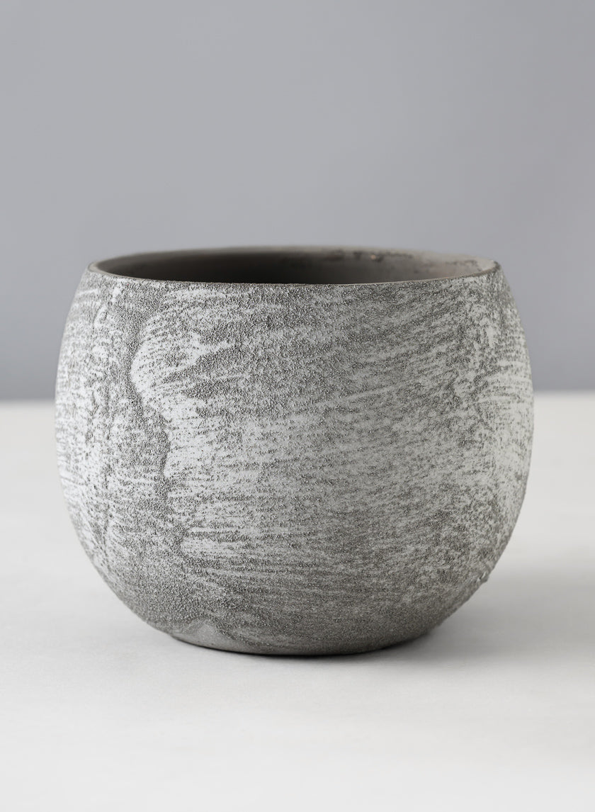 Venetian Grey Ceramic Pot - Image 4
