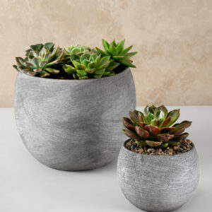 Venetian Grey Ceramic Pot