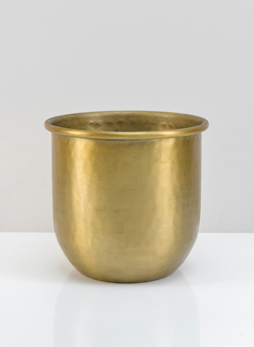 Brass-Look Aluminum Pot - Image 3