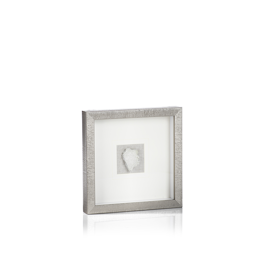 Silver Framed Crystal Wall Art - Image 2