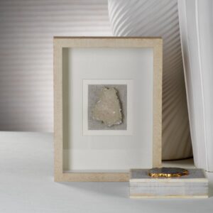 Natural Framed Crystal Wall Art