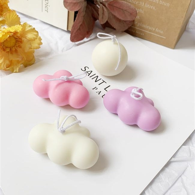 Cloud Paint Decorative Candle - Image 4