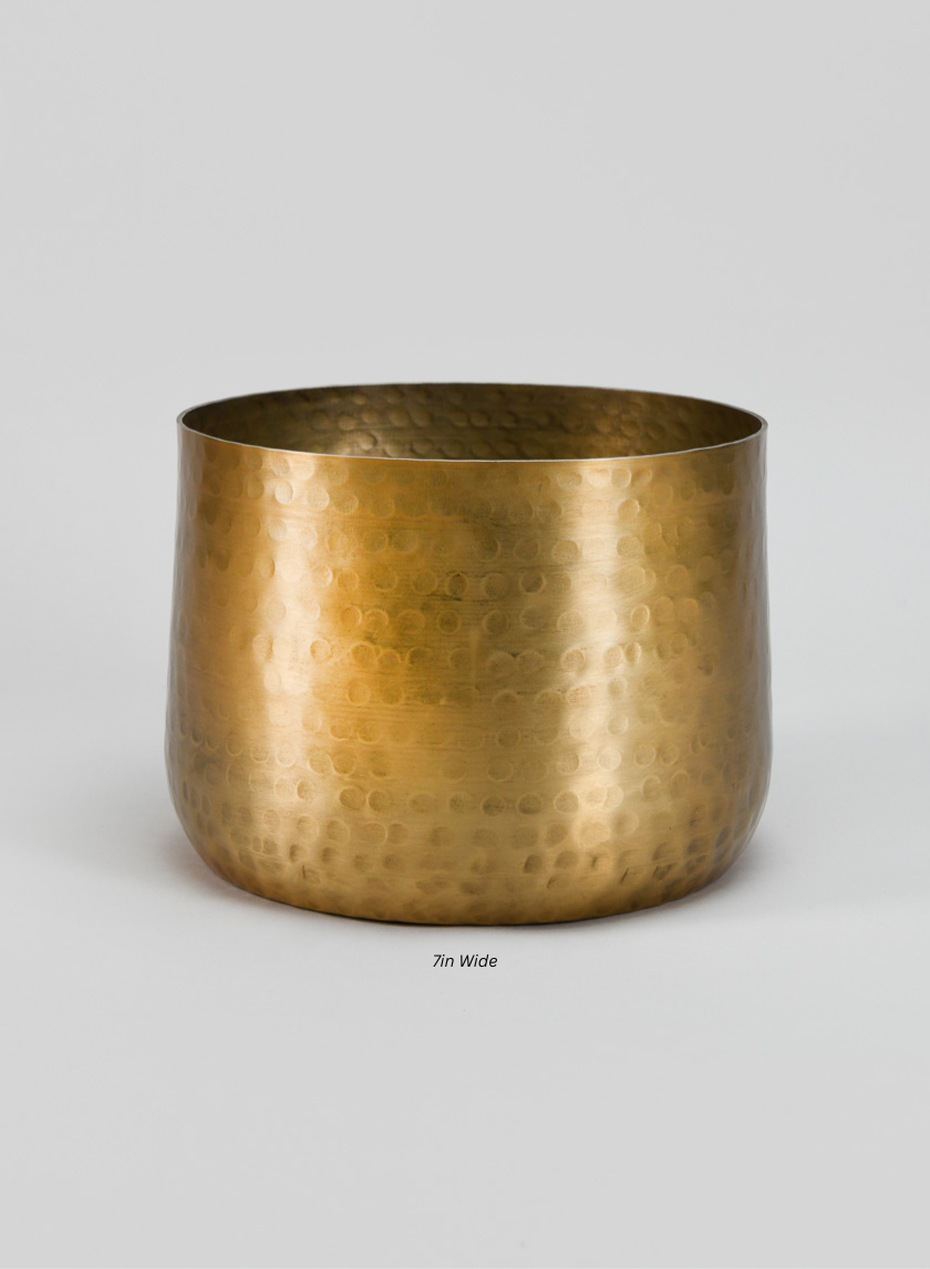 Brass-Look Aluminum Pot - Image 6