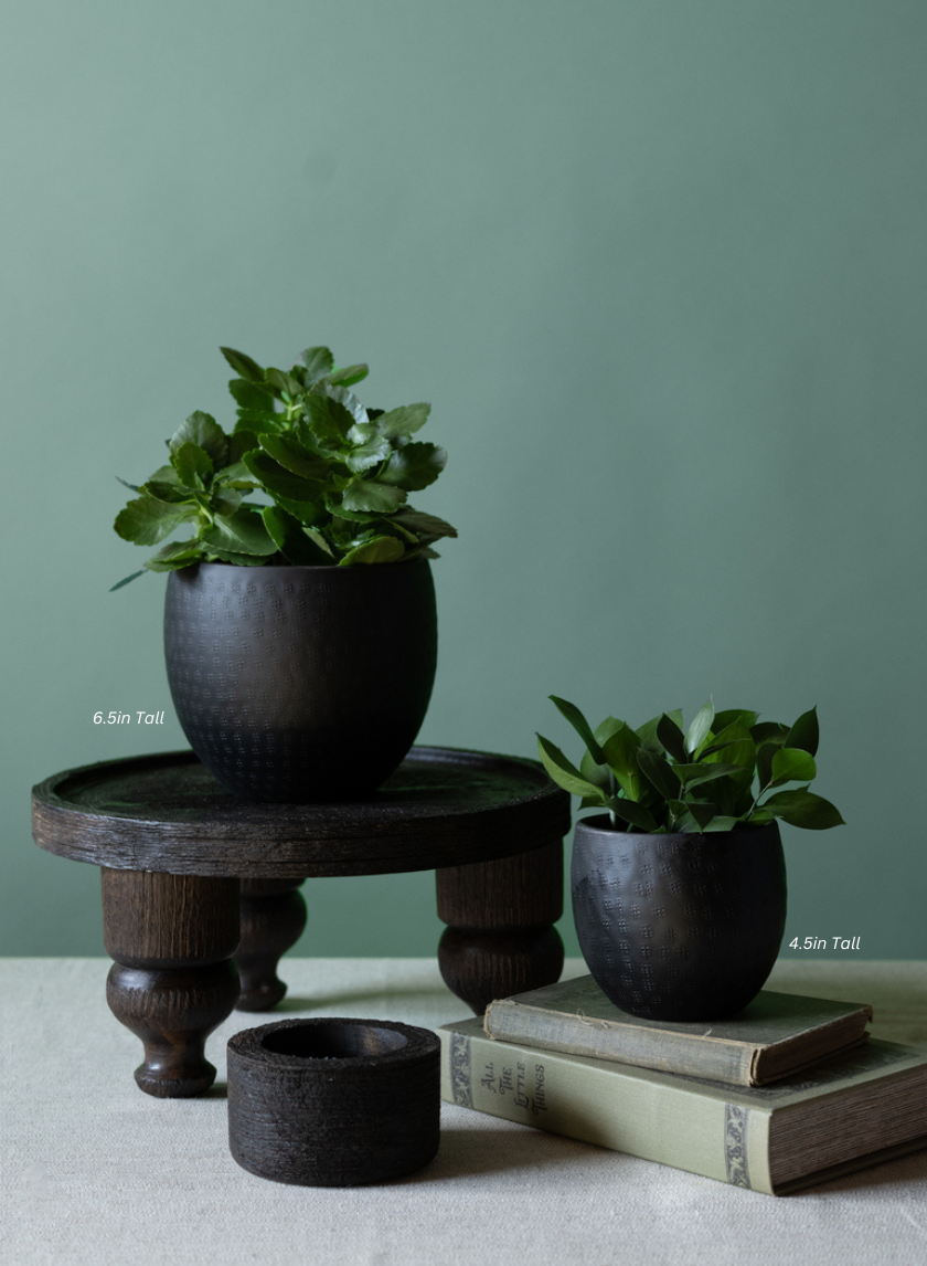 Aluminum Ethnic Black Pot - Image 5