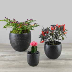 Aluminum Ethnic Black Pot