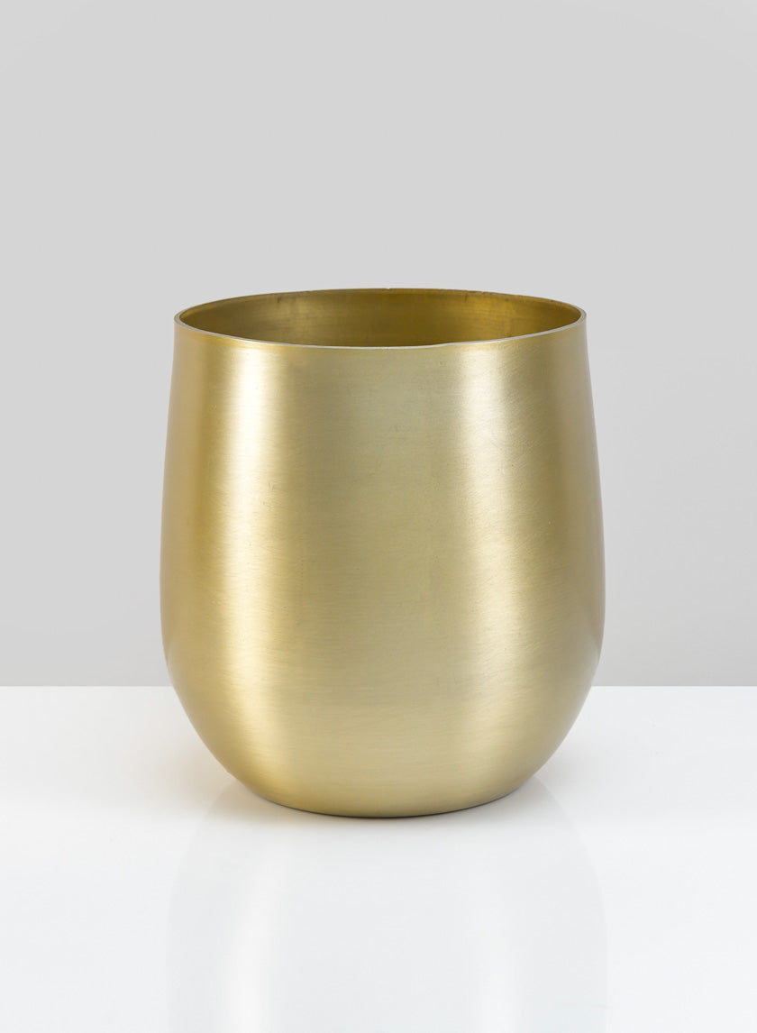Brass-Look Aluminum Pot - Image 2