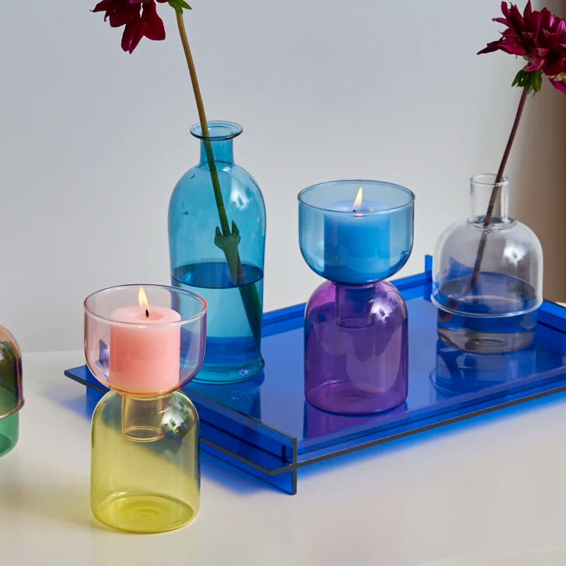 Radiant Glass DIY Vase & Candle Holder - Image 3