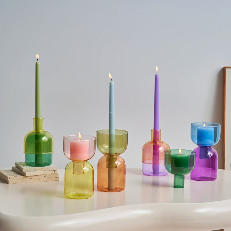 Radiant Glass DIY Vase & Candle Holder - Image 4